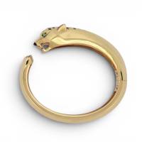 CARTIER Bracelet Panthere Tsavorit Garnet Onyx 17cm | Paris 🇫🇷
