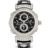 PATEK PHILIPPE GRAND COMPLICATIONS GRANDMASTER CHIME BLACK TIME & CALENDAR 6300-400G-001 |