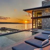 Experience Georgian Bay Luxury With Stunning Sunsets | Tiny, ON 🇨🇦