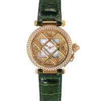 Cartier Pasha 38MM 2401 18K Yellow Gold Diamond Bezel | Houston 🇺🇸