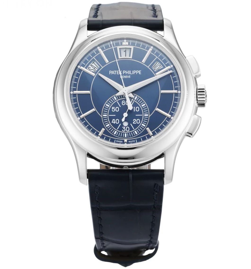 PRE-OWNED PATEK PHILIPPE Annual Calendar Flyback Chronograph 5905P-001 | London 🇬🇧