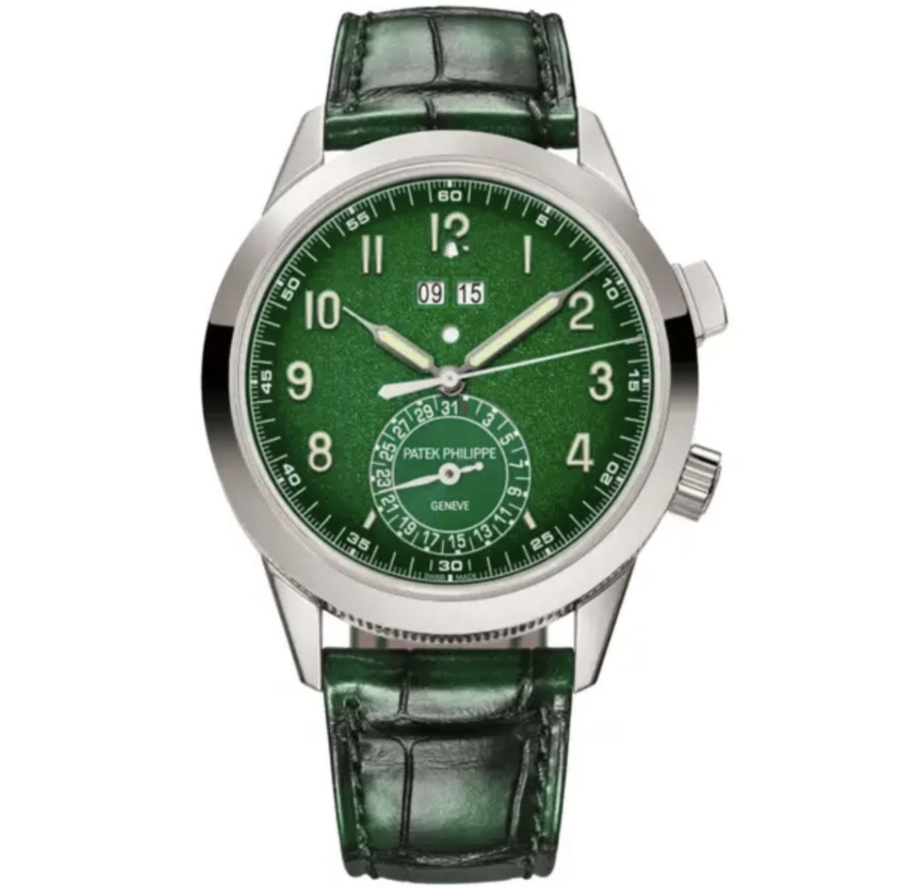 Patek Philippe Grand Complications Calatrava 5322G-010 White Gold Green Dial (2026) | NY 🇺🇸
