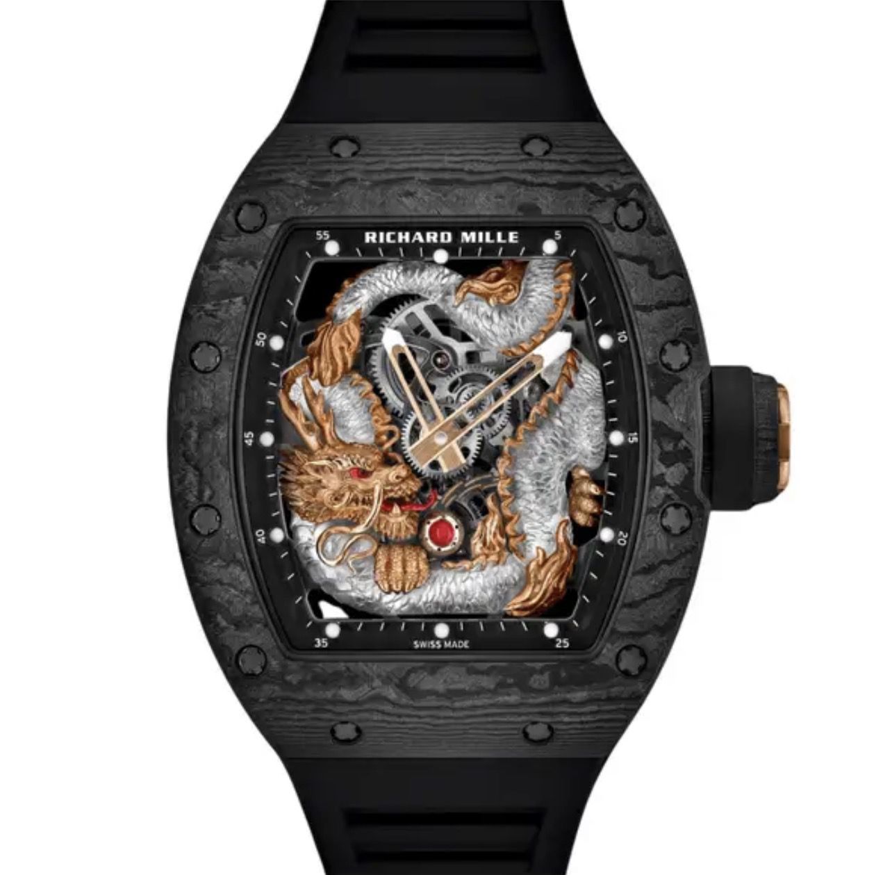 Richard Mille RM 57-03 Tourbillon Carbon Sapphire Dragon Dial Limited Edition of 55 (2020) | NY 🇺🇸