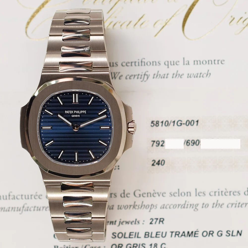 Patek Philippe Nautilus Limited Edition (50th Anniversary) 5810/1G-001 | FL 🇺🇸