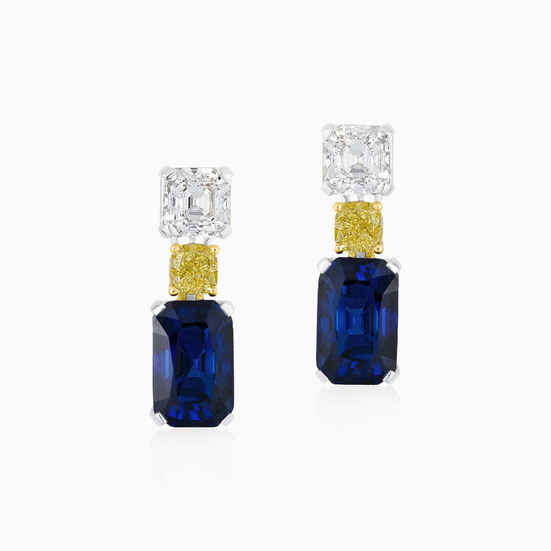 Sapphire and Diamond Earrings | Dubai 🇦🇪