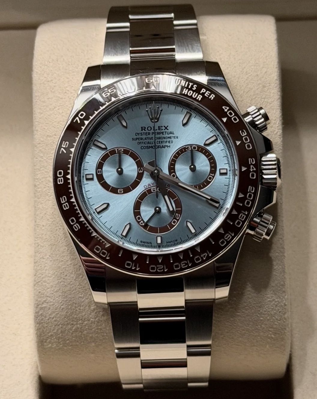 Rolex Daytona Ref. 126506 - 2024 - Fullset - Platinum - Ice Blue | Gütersloh 🇩🇪