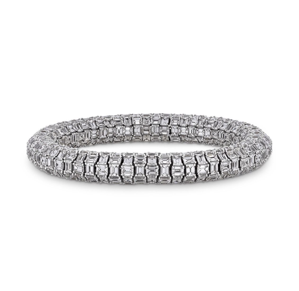 Diamond Eternity Bracelet, 71.00 Carats | Louisiana 🇺🇸