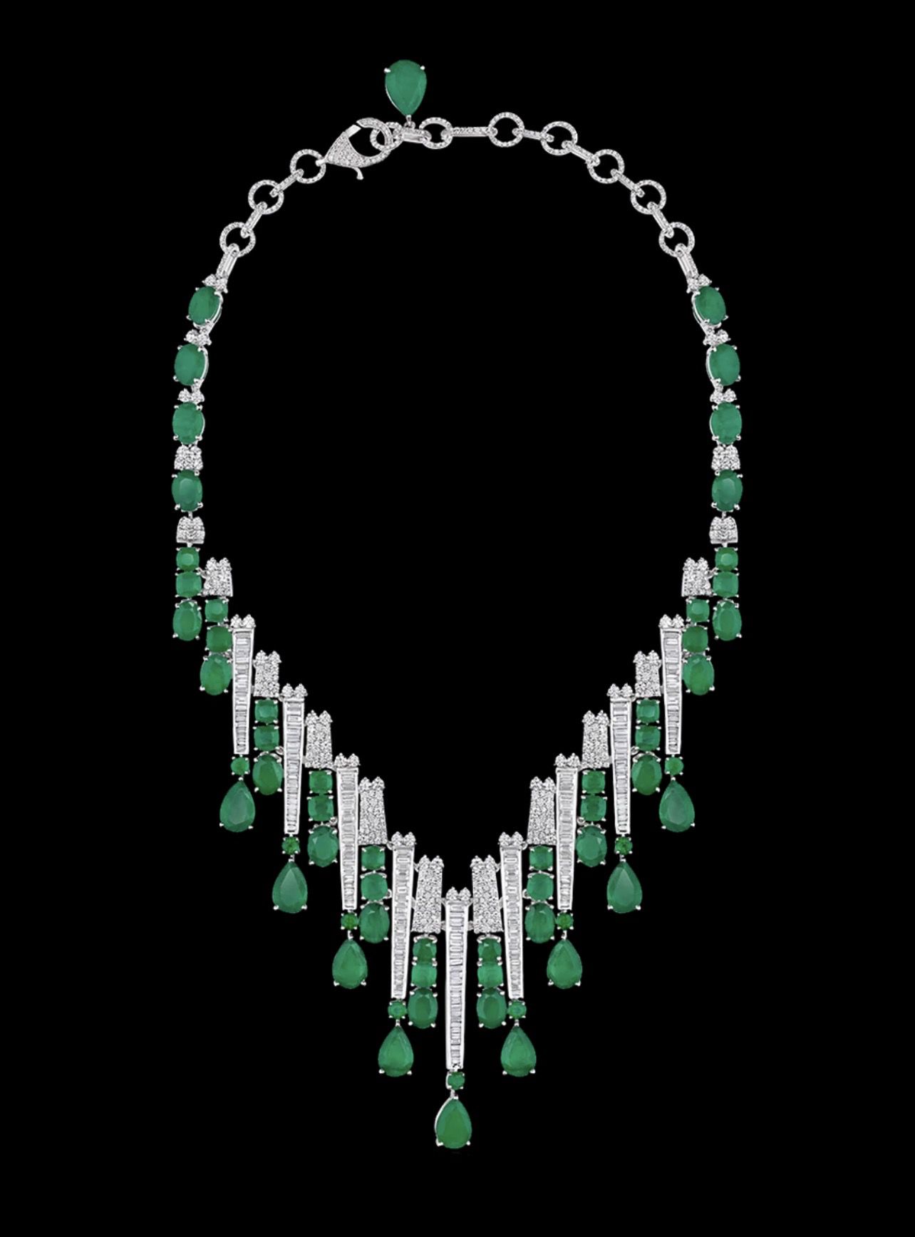 EMERALD SKYLINE NECKLACE | Mumbai 🇮🇳