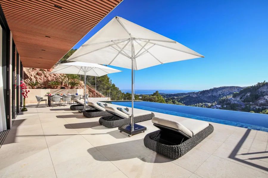 Incredible Sea Views From This Spectacular New Build Designer Villa In Son Vida | Palma 🇪🇸