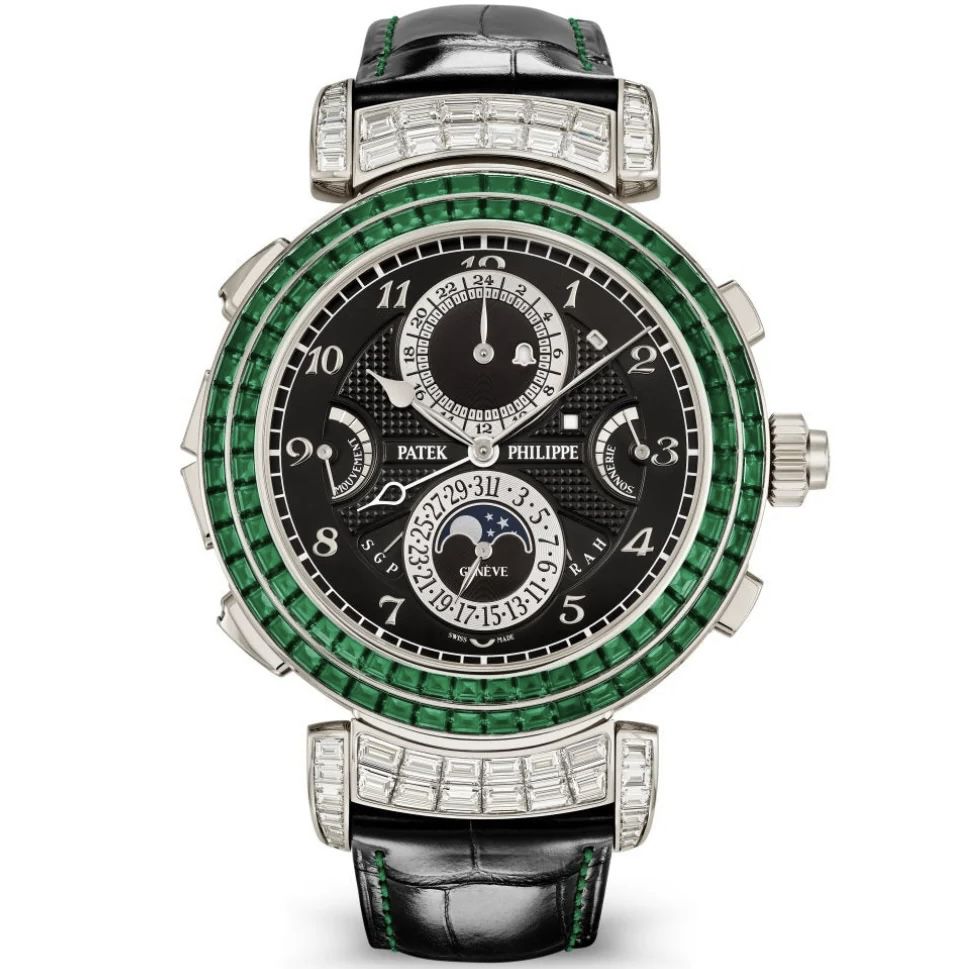 PATEK PHILIPPE GRAND COMPLICATIONS GRANDMASTER CHIME BLACK TIME & CALENDAR 6300-403G-001 | NY 🇺🇸
