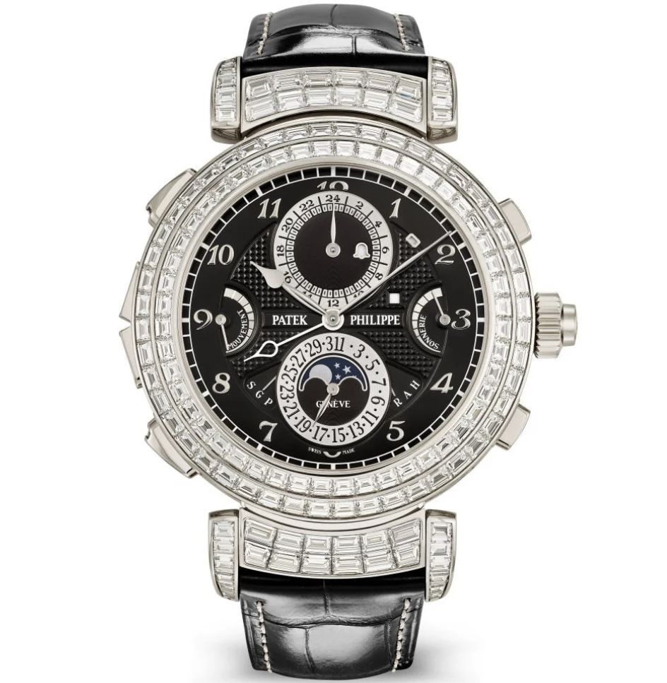PATEK PHILIPPE GRAND COMPLICATIONS GRANDMASTER CHIME BLACK TIME & CALENDAR 6300-400G-001 |