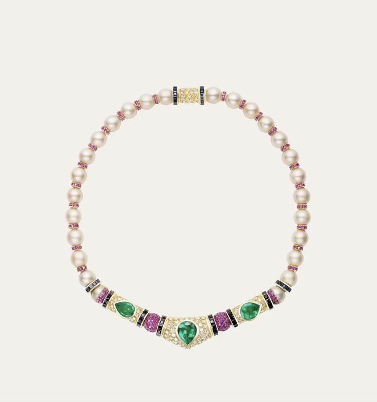 EMILY P. WHEELER 18K Yellow Gold Re-Worked Vintage Necklace | NY 🇺🇸