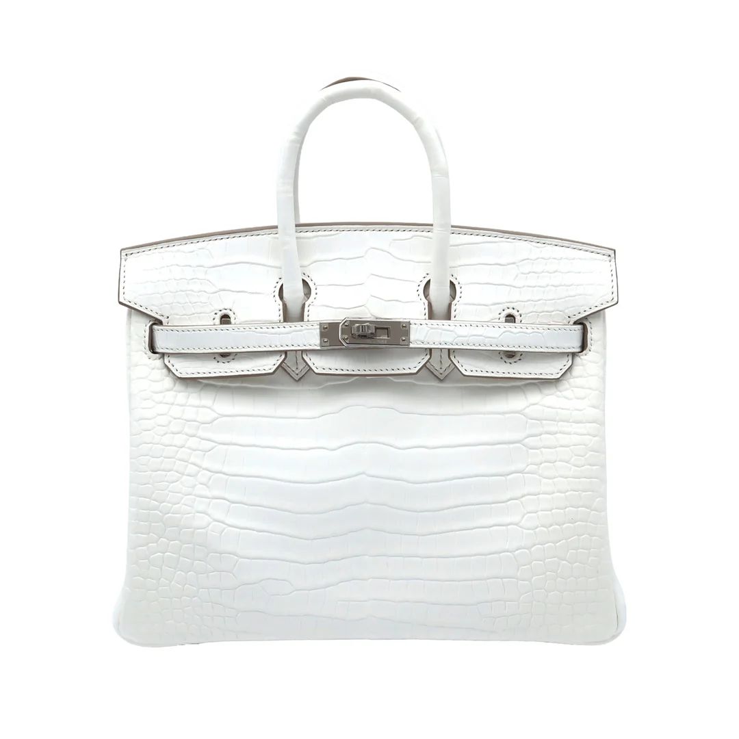 HERMÈS BIRKIN 25 CRÈME CHANTILLY MATTE POROSUS PALLADIUM | Tokyo 🇯🇵