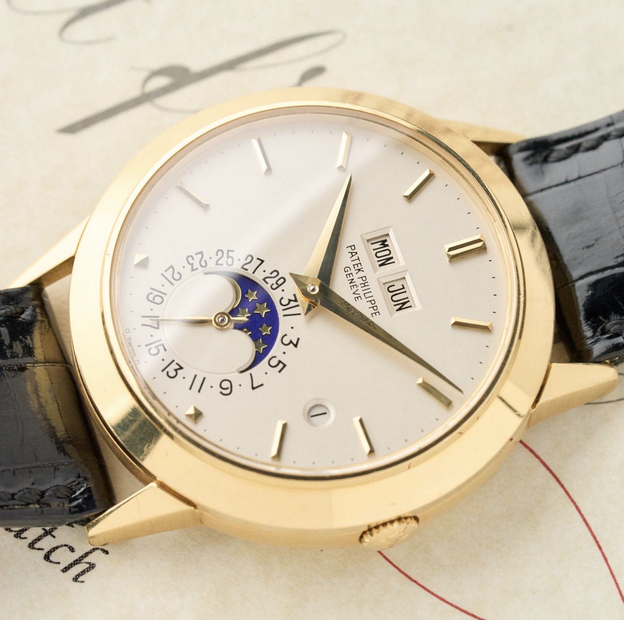 1984 Patek Philippe Perpetual Calendar 3450J – “Padellone” | Milano 🇮🇹